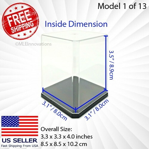 Acrylic display case box cube - display,