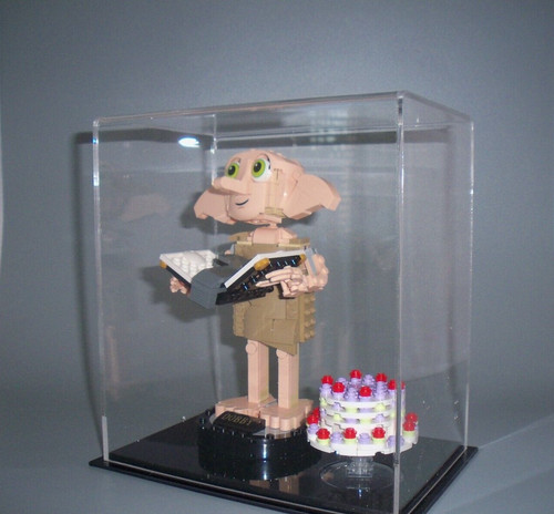 Display case for lego dobby - display,